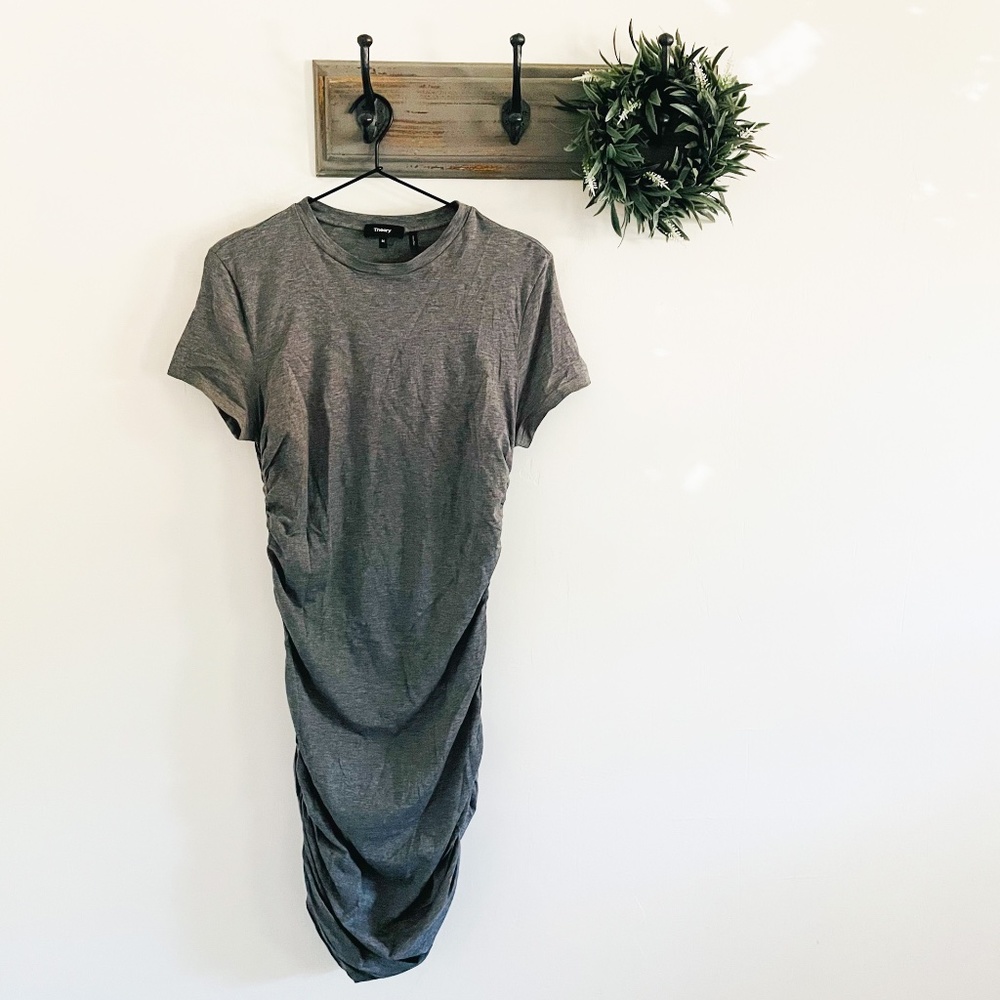 Theory Gray Mini Dress